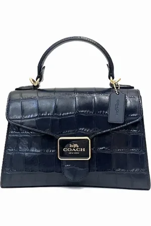 Coach Dames, Pre-owned, Blauw, Maat: ONE Size Leer