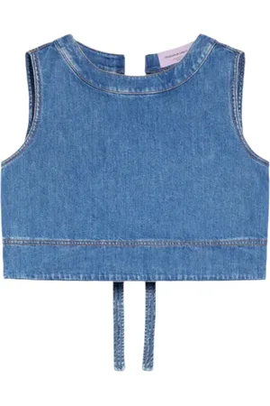 Max Mara Dames, Tops, Blauw, Maat: M Denim
