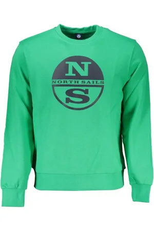 North Sails Heren, Sweatshirts & Hoodies, Groen, Maat: S