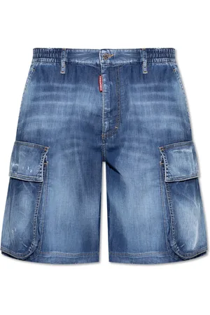 Dsquared2 Heren, Korte broeken, Blauw, Maat: M Denim
