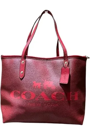 Coach Dames, Pre-owned, Rood, Maat: ONE Size Leer