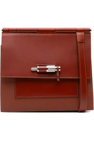 Hermès Dames, Pre-owned, Rood, Maat: ONE Size Leer
