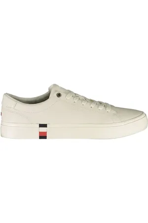 Tommy Hilfiger Heren, Schoenen, Wit, Maat: 44 EU Leer