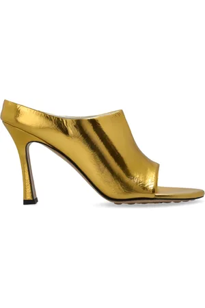 Bottega Veneta Dames, Schoenen, Geel, Maat: 38 EU Leer