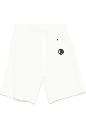 C.P. Company Heren, Korte broeken, Wit, Maat: M Fleece