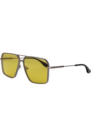 Alexander McQueen Heren, Accessoires, Geel, Maat: 60 MM