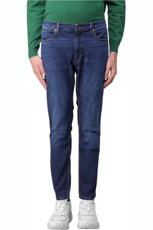 HUGO BOSS Heren, Jeans, Blauw, Maat: W38 Denim