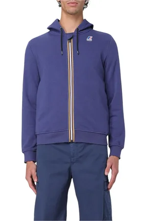 K-Way Heren, Sweatshirts & Hoodies, Blauw, Maat: M