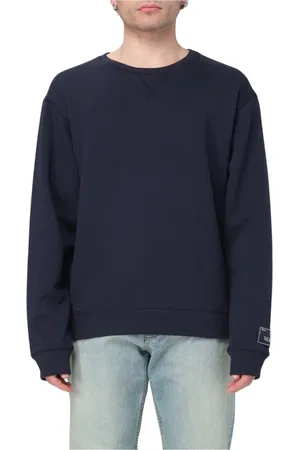 VALENTINO Heren, Sweatshirts & Hoodies, Blauw, Maat: M