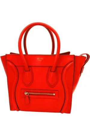 Céline Dames, Pre-owned, Rood, Maat: ONE Size Leer