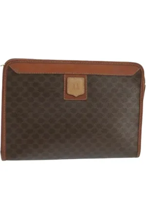 Céline Dames, Pre-owned, Bruin, Maat: ONE Size Leer