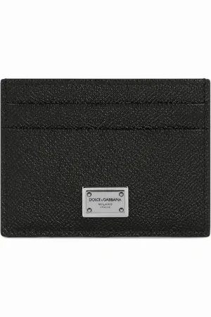 Dolce & Gabbana Heren, Accessoires, Zwart, Maat: ONE Size Leer