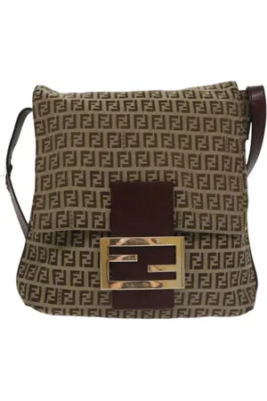 Fendi Dames, Pre-owned, Bruin, Maat: ONE Size Leer