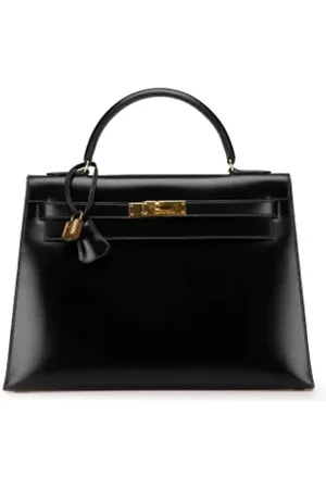 Hermès Dames, Pre-owned, Zwart, Maat: ONE Size Leer