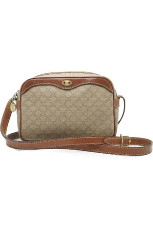 Céline Dames, Pre-owned, Bruin, Maat: ONE Size Leer
