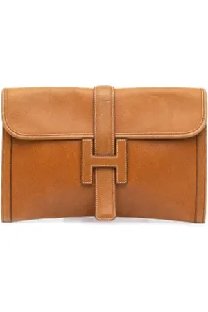 Hermès Dames, Pre-owned, Bruin, Maat: ONE Size Leer