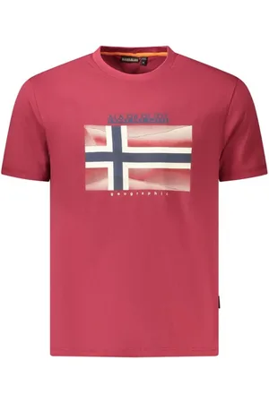 Napapijri Heren, Tops, Rood, Maat: L Katoen