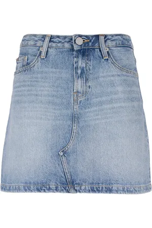Tommy Hilfiger Dames, Rokken, Blauw, Maat: M Denim