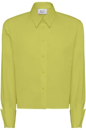 MVP Wardrobe Dames, Blouses & Shirts, Groen, Maat: XS