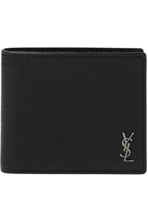 Saint Laurent Heren, Accessoires, Zwart, Maat: ONE Size Leer