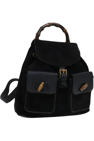 Gucci Dames, Pre-owned, Zwart, Maat: ONE Size Suède