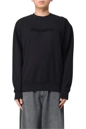 J.W.Anderson Heren, Sweatshirts & Hoodies, Zwart, Maat: M Katoen