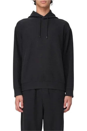 Emporio Armani Heren, Sweatshirts & Hoodies, Zwart, Maat: 3XL