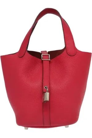 Hermès Dames, Pre-owned, Roze, Maat: ONE Size Leer