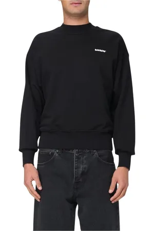 BARROW Heren, Sweatshirts & Hoodies, Zwart, Maat: M Katoen