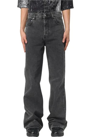 Alexander McQueen Heren, Jeans, Grijs, Maat: L