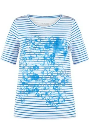 Rabe Dames, Tops, Blauw, Maat: 4XL
