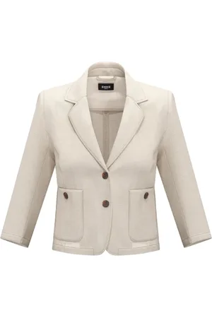 MARELLA Dames, Jassen, Wit, Maat: XS Linnen