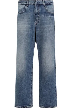 Givenchy Heren, Jeans, Blauw, Maat: W33 Katoen
