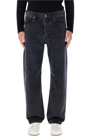 Saint Laurent Heren, Jeans, Zwart, Maat: W33 Katoen