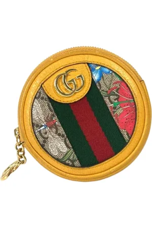 Gucci Dames, Pre-owned, Geel, Maat: ONE Size Katoen