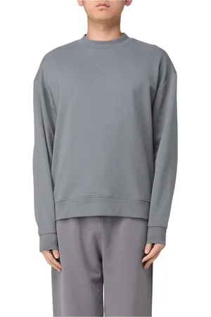 HUGO BOSS Heren, Sweatshirts & Hoodies, Grijs, Maat: XL Katoen