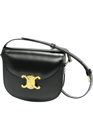 Céline Dames, Pre-owned, Zwart, Maat: ONE Size Leer