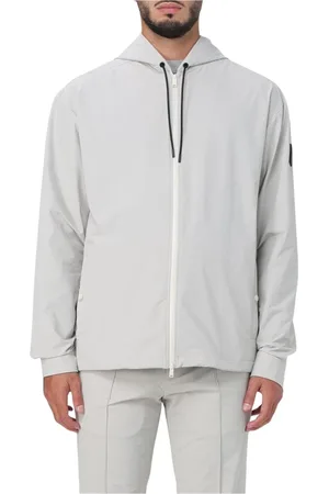 HUGO BOSS Heren, Sweatshirts & Hoodies, Grijs, Maat: 2XL Nylon