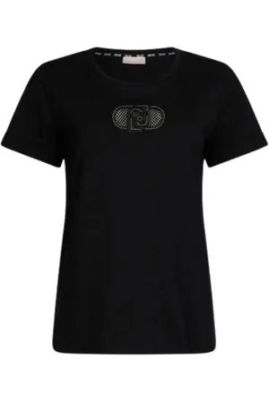 Liu Jo Dames, Tops, Zwart, Maat: XS Katoen