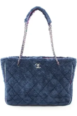 CHANEL Dames, Pre-owned, Blauw, Maat: ONE Size