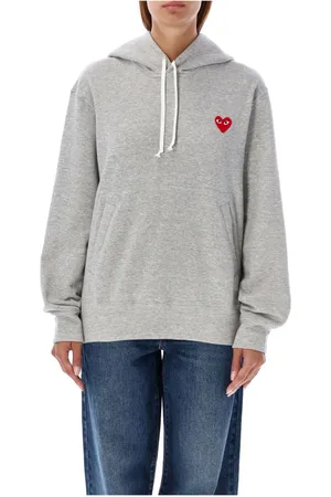 Comme des Garçons Dames, Sweatshirts & Hoodies, Grijs, Maat: S Katoen