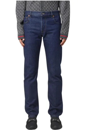 Gucci Heren, Jeans, Blauw, Maat: W34