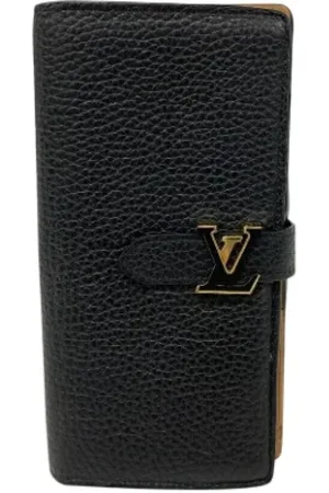 LOUIS VUITTON Heren, Pre-owned, Zwart, Maat: ONE Size Leer