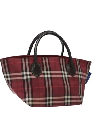 Burberry Dames, Pre-owned, Rood, Maat: ONE Size Nylon