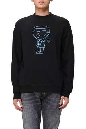 Karl Lagerfeld Heren, Sweatshirts & Hoodies, Zwart, Maat: 2XL