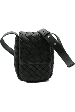 Bottega Veneta Dames, Pre-owned, Zwart, Maat: ONE Size Leer