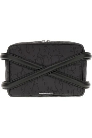 Alexander McQueen Heren, Tassen, Zwart, Maat: ONE Size Nylon