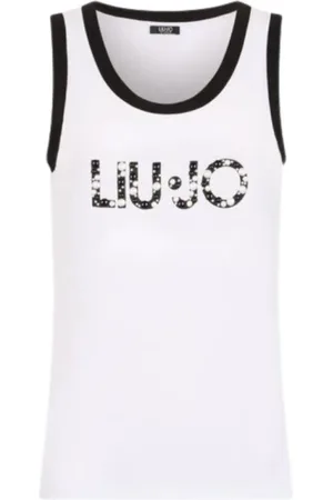 Liu Jo Dames, Tops, Wit, Maat: XL Viscose