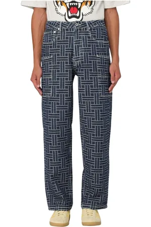 Kenzo Heren, Jeans, Blauw, Maat: W31 Katoen