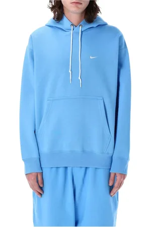 Nike Heren, Sweatshirts & Hoodies, Blauw, Maat: S Katoen